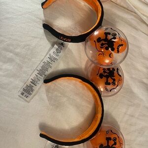 Halloween Disney headband kids ears - 2 of them!